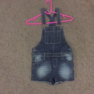 Mud short overalls